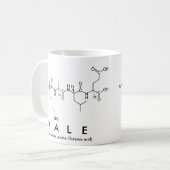 Kale peptide name mug (Front Left)