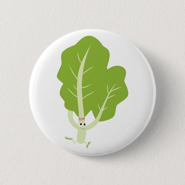 Kale Runner Button (Front)