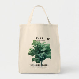 Kale Seed Packet Label Tote Bag