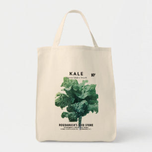 Kale Seed Packet Label Tote Bag