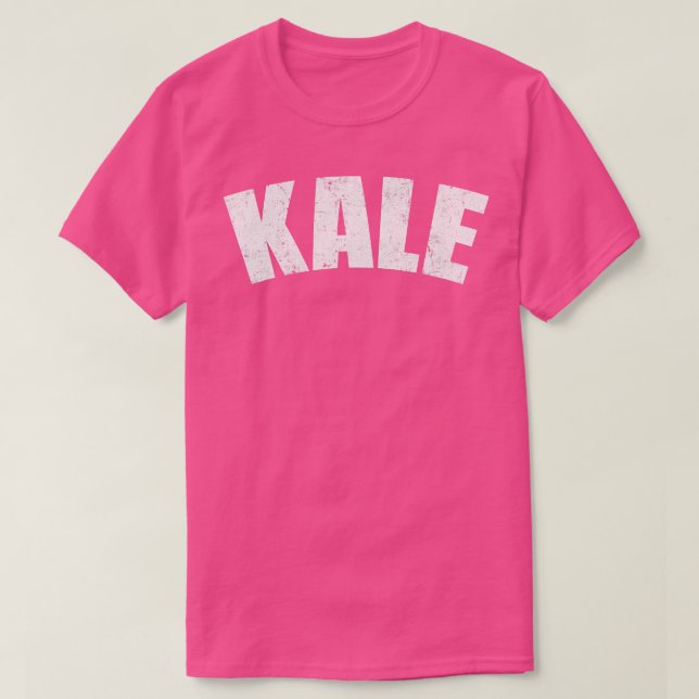 Kale Vegetable T-Shirt (Design Front)