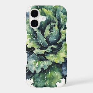 Kale - Watercolor flowers iPhone 17 Case