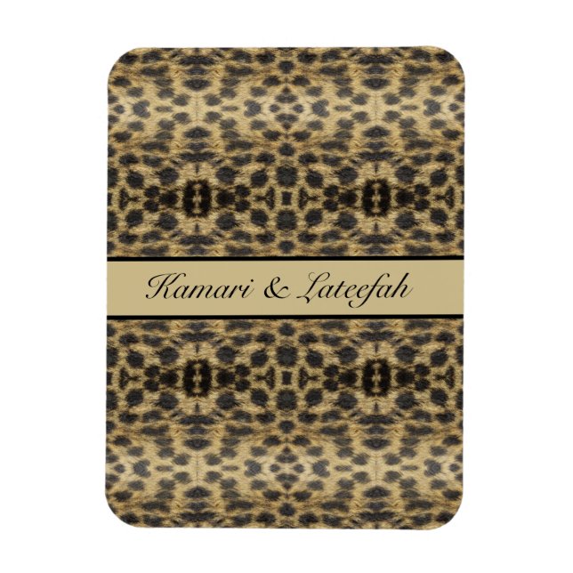 KaleidoCheetah, custom Magnet (Vertical)