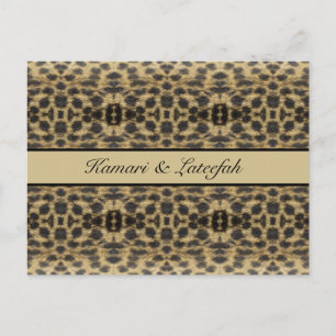 KaleidoCheetah, custom Postcard