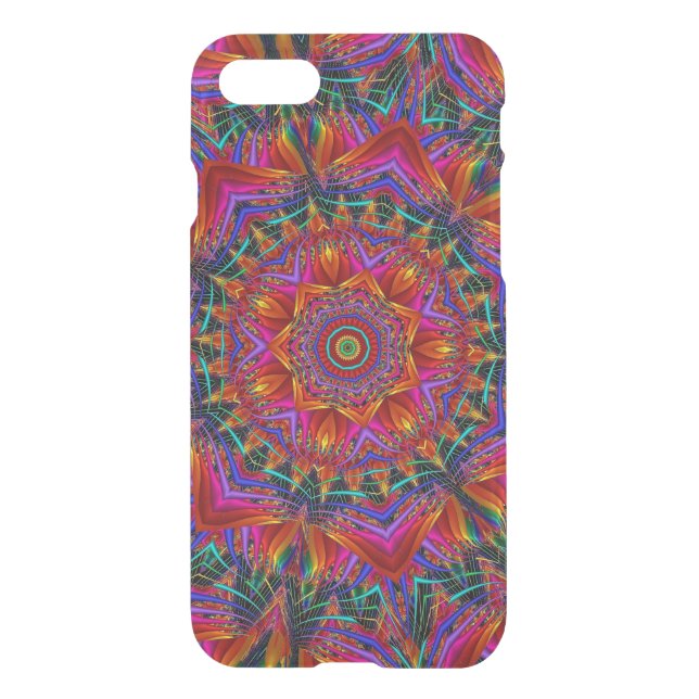 Kaleidoscope 42A Clearly™ Deflector iPhone 7 Case (Back)