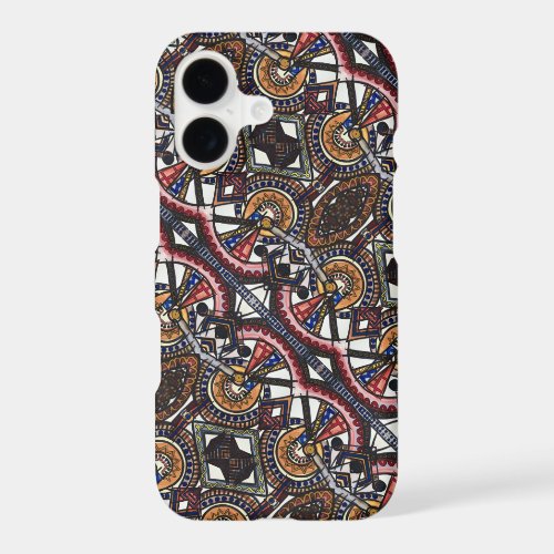 Kaleidoscope-Abstract Geometric Pattern iPhone 17 Case