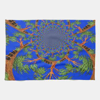 Kaleidoscope Acacia Tree Art Print/Graphic Towel