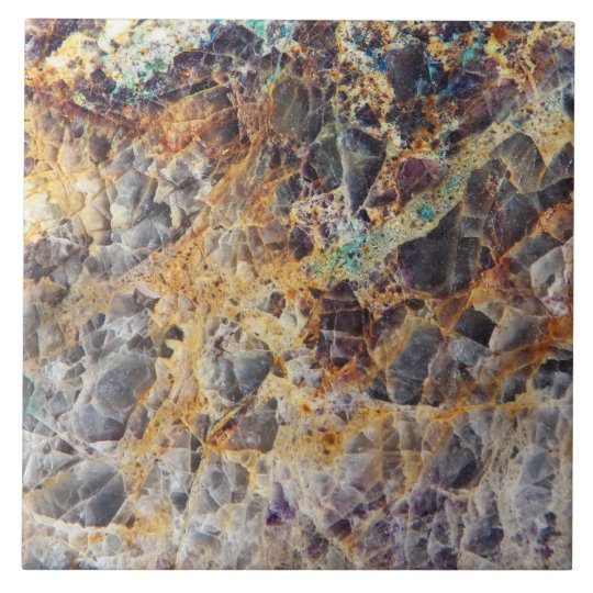 Kaleidoscope Agate Pattern Ceramic Tile | Zazzle.com