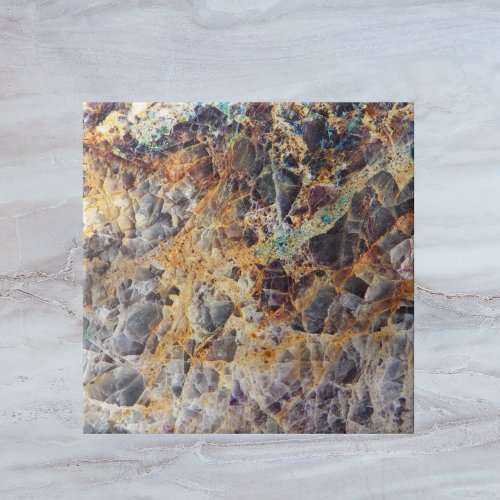 Kaleidoscope Agate Stone Pattern Ceramic Tile