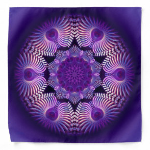 Kaleidoscope Apophysis Flower I Bandana