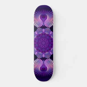 Kaleidoscope Apophysis Flower I Skateboard Deck