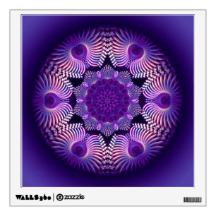 Kaleidoscope Apophysis Flower I Wall Decal
