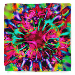 Kaleidoscope Apophysis Fractal Art - I Bandana