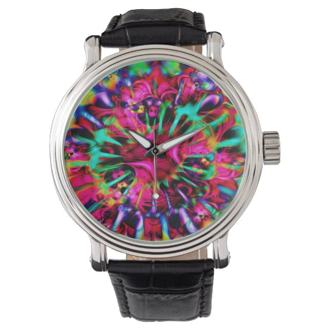 Kaleidoscope Apophysis Fractal Art - I Watch (Front)