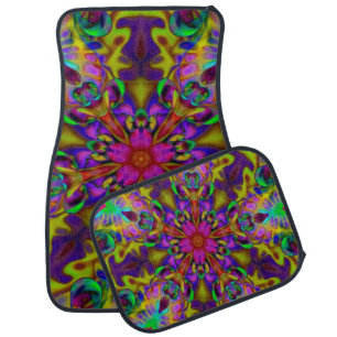 Kaleidoscope Apophysis Fractal II Car Mat