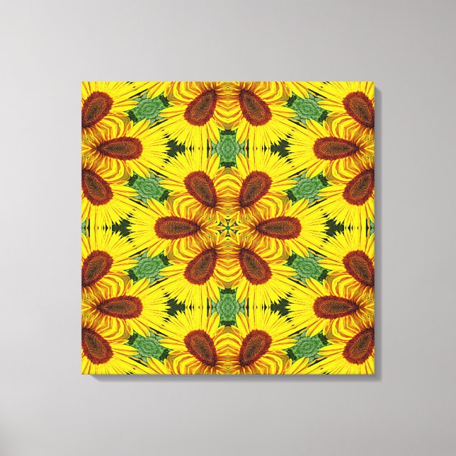 Kaleidoscope Art 22 Wrapped Canvas Print (Front)