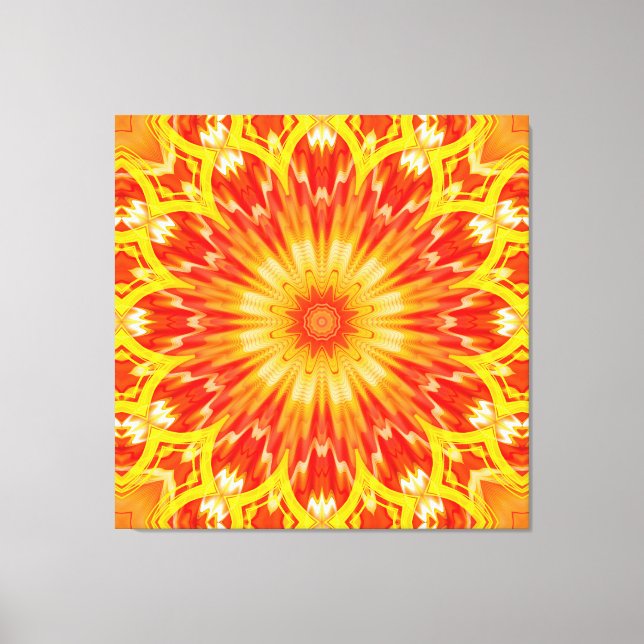 Kaleidoscope Art 29 Canvas Print (Front)
