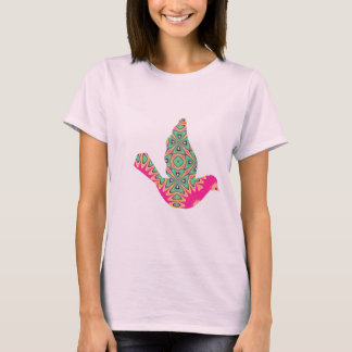 Kaleidoscope Bird Tee. T-Shirt