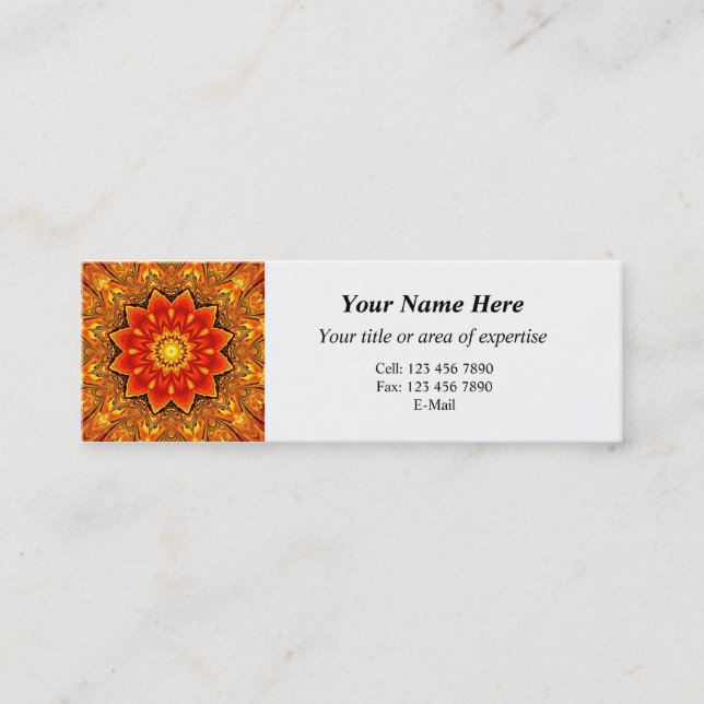 Kaleidoscope Business Card (Front)