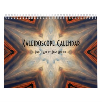 Kaleidoscope Calendar by jonicool at Zazzle