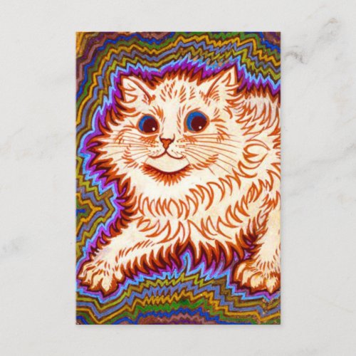 Kaleidoscope Cat Enclosure Card