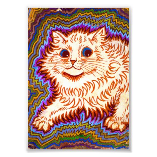 Kaleidoscope Cat Photo Print (Front)