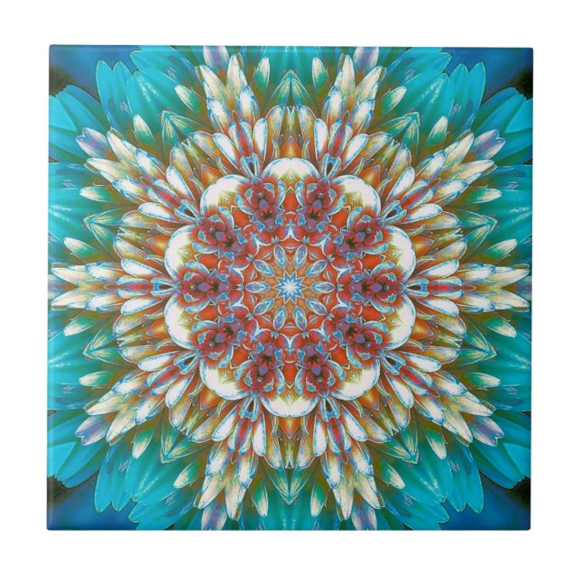 KALEIDOSCOPE CERAMIC TILE (Front)