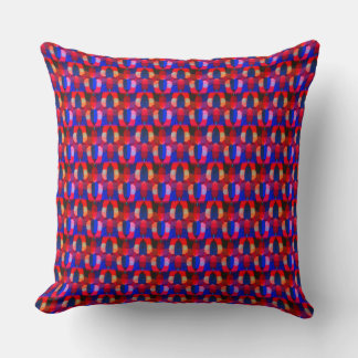 Kaleidoscope Colorful Throw Pillow