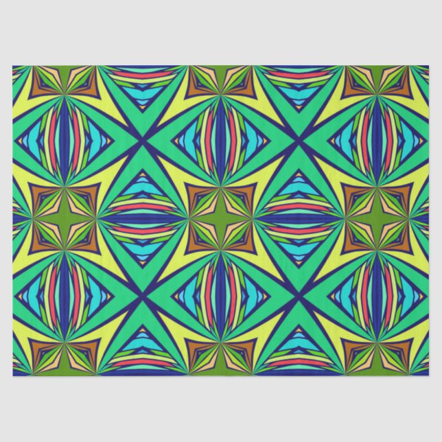 kaleidoscope diamonds tissue paper (Front)