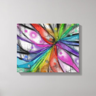 Kaleidoscope Dragonfly Canvas Print