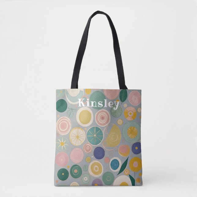 Kaleidoscope Dream Personalized Tote Bag (Front)