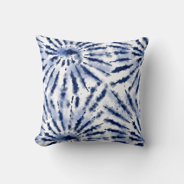 “Kaleidoscope Dreams Cushion” Throw Pillow (Front)
