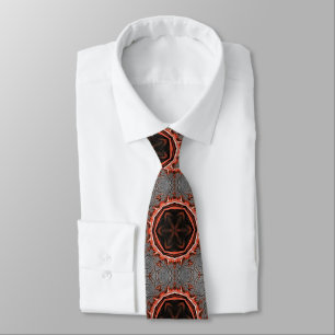 Kaleidoscope Flames Tie