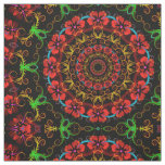 Kaleidoscope Flower Hibiscus I + your idea Fabric