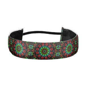 Kaleidoscope Flower Hibiscus II + your idea Athletic Headband