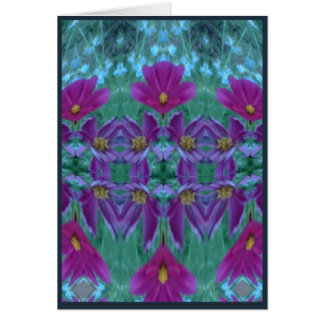 Kaleidoscope Flowers Cards