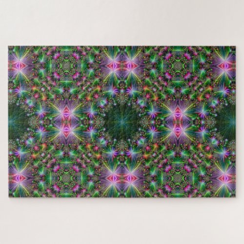 kaleidoscope flowers puzzle