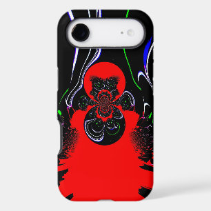Kaleidoscope Fluid Art Print iPhone 17 Air Case