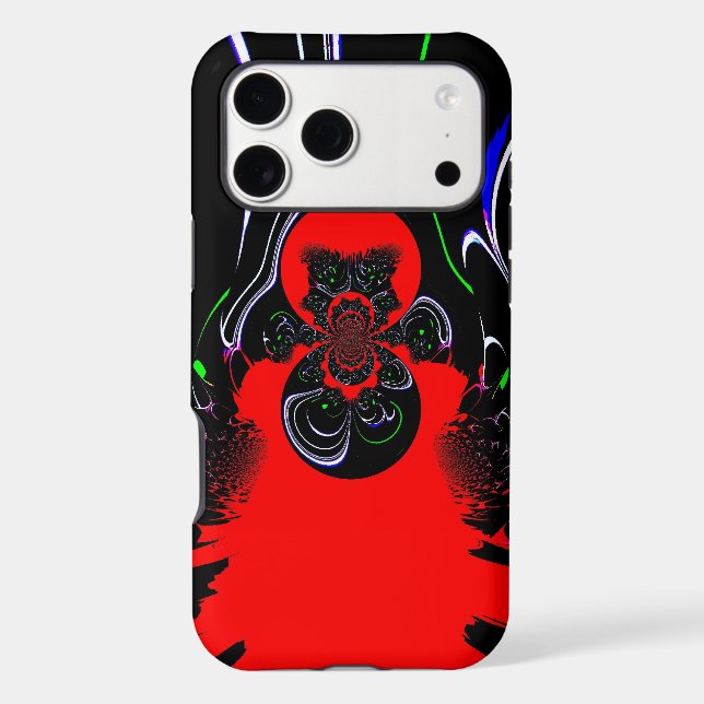 Kaleidoscope Fluid Art Print Case-Mate iPhone Case (Back)
