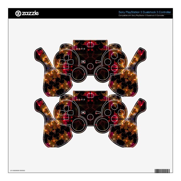 Kaleidoscope Fractal 467 PS3 Controller Decal