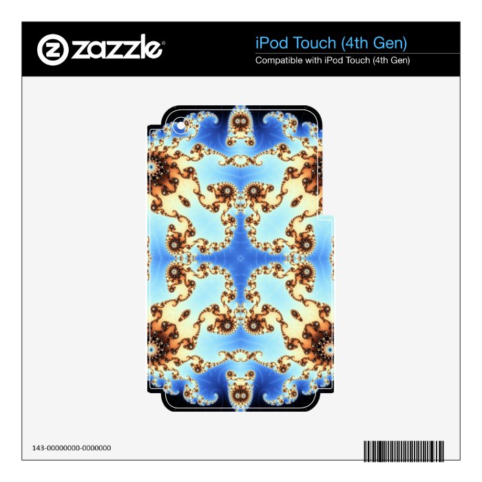 Kaleidoscope Fractal 650 iPod Touch 4G Skin