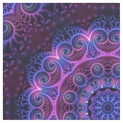Kaleidoscope Fractal - Hearts Mandala + your ideas Fabric