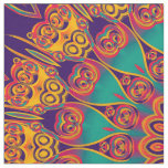 Kaleidoscope Fractal - tattoo II + your ideas Fabric