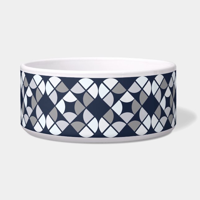 Kaleidoscope Geometric Pattern Bowl (Front)