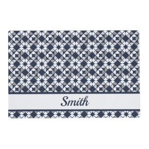 Kaleidoscope Geometric Pattern Placemat
