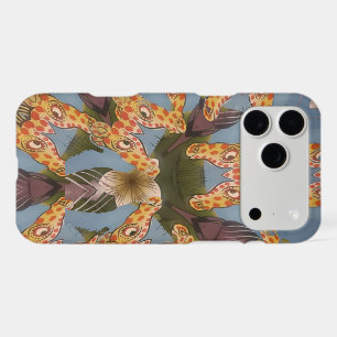 Kaleidoscope Giraffe Mandala: Abstract Safari Art iPhone 17 Pro Max Case
