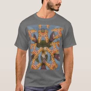 Kaleidoscope Giraffe Mandala: Abstract Safari Art T-Shirt