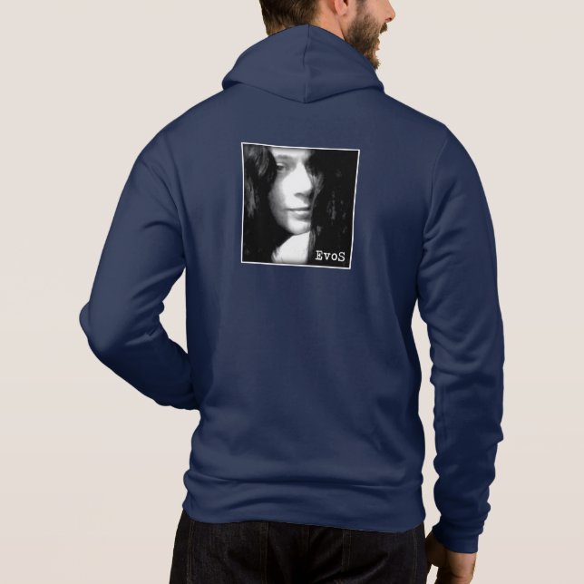 Kaleidoscope Girl: Front Zipper Hoodie (Back)
