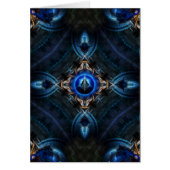 Kaleidoscope Golden Blue (Front)