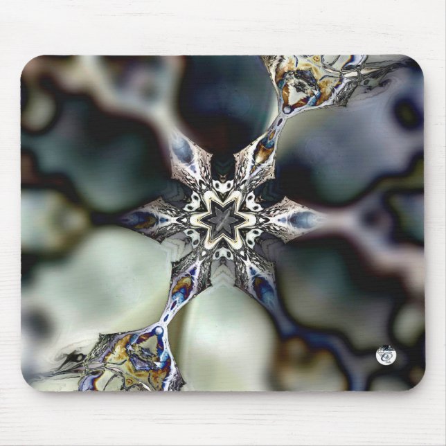 "Kaleidoscope Graphics No.1 Prismatic Sword" Mouse Pad (Front)